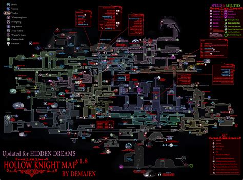 hollow knight guide|hollow knight guide map.